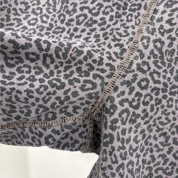 J.Crew Factory Leopard Print Terry Joggers cotton Sweatpants Size Large - Picture 9 of 15